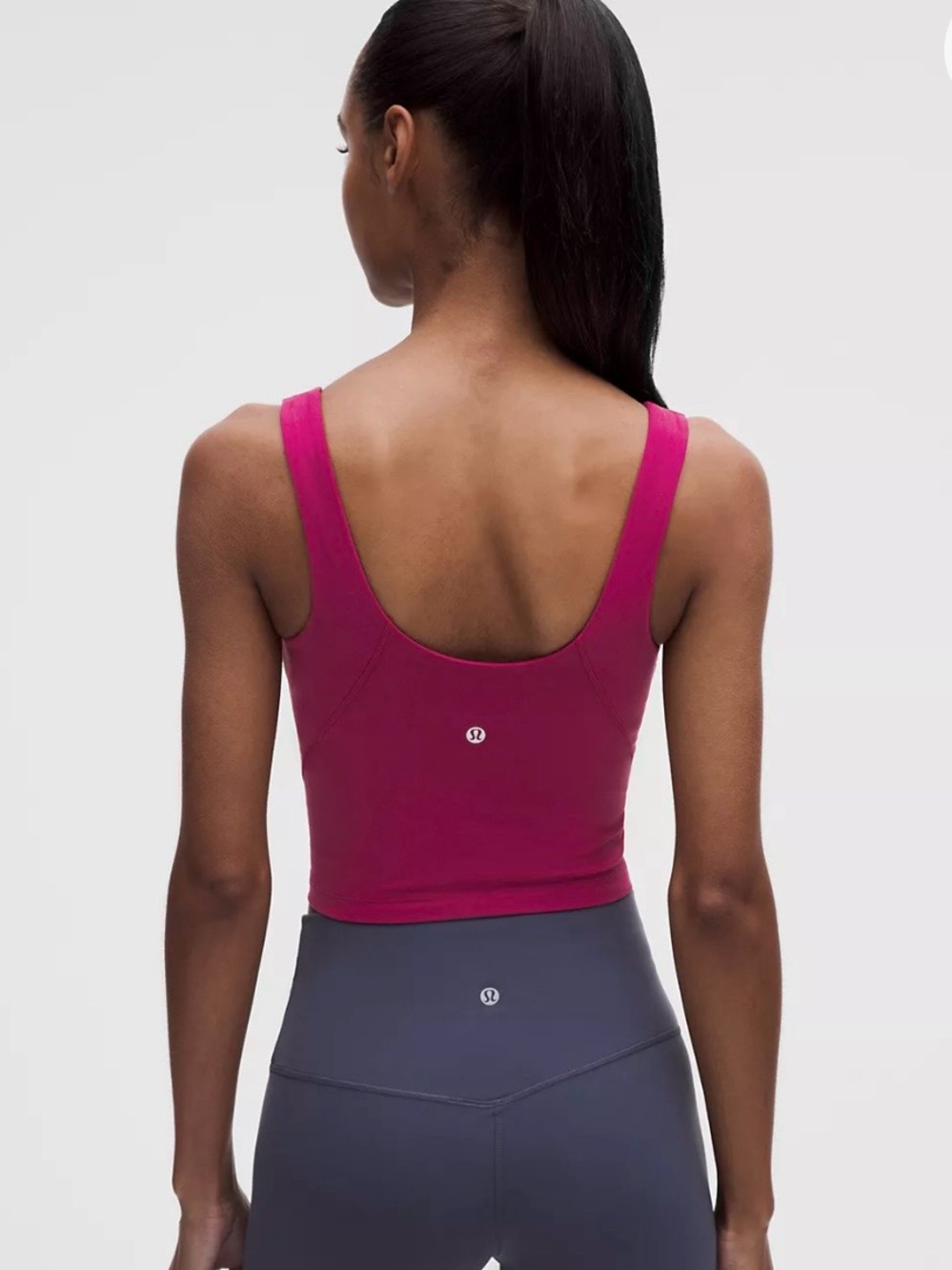 lululemon athletica Align Tank Top Light Support In Raspberry Rave Size 6 - Picture 2 of 6